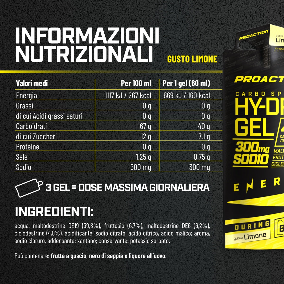 PRO CARBO SPRINT HYDRO GEL | PROACTION