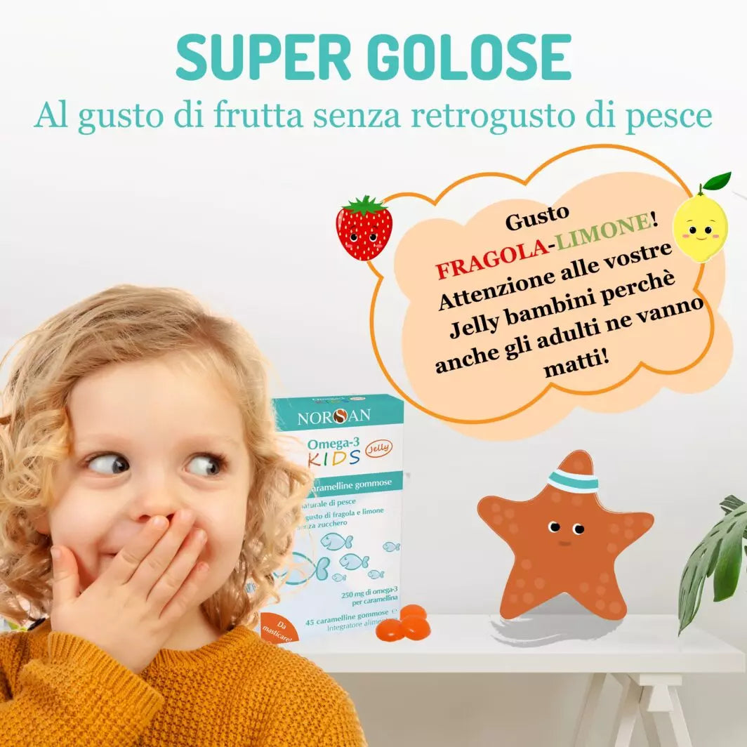 OMEGA 3 KIDS JELLY | NORSAN