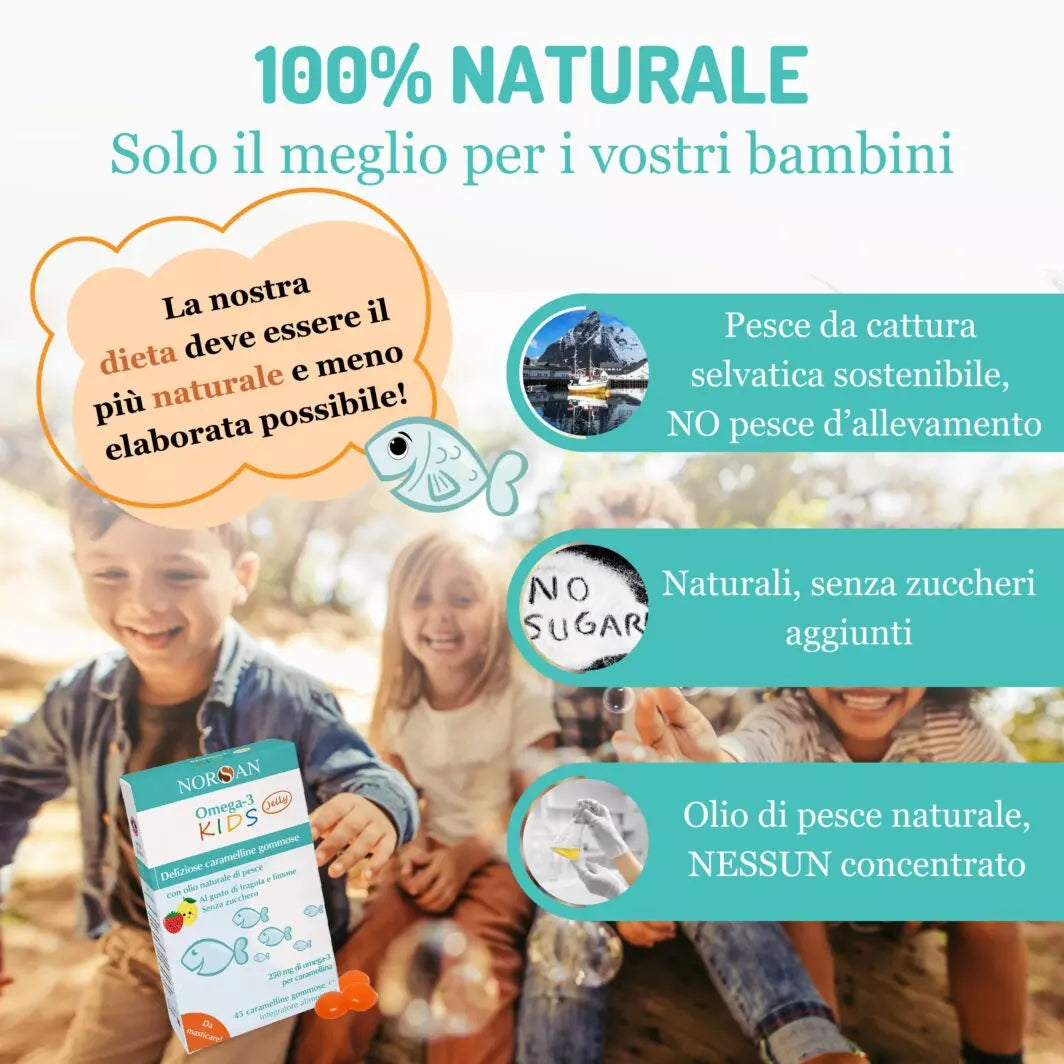 OMEGA 3 KIDS JELLY | NORSAN