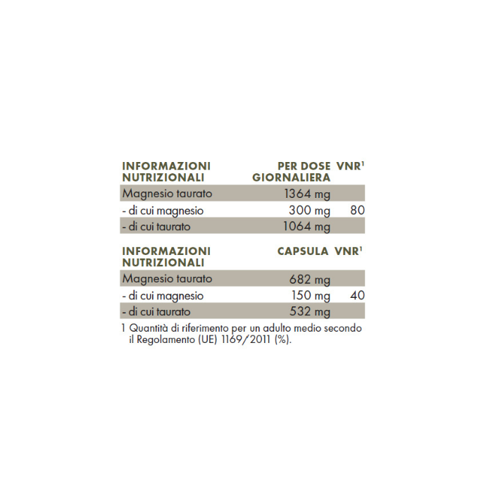 MAGNESIO TAURATO | ZREEN