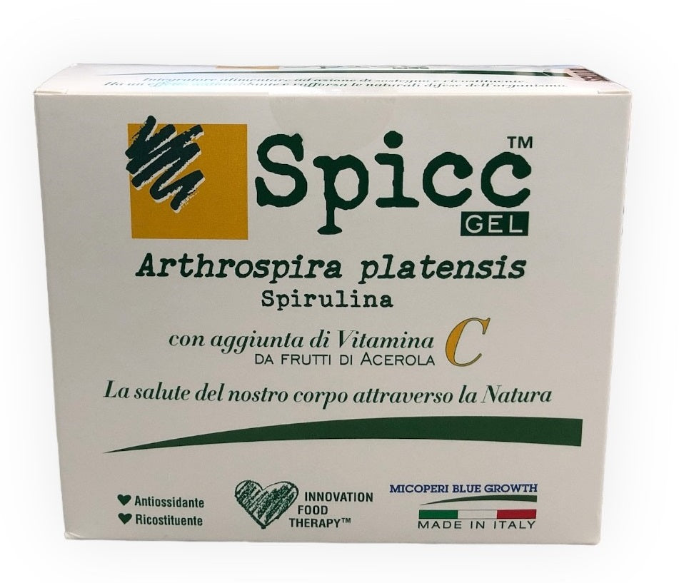 SPIRULINA GEL + VITAMINA C (12 BUSTINE) | MICOPERI
