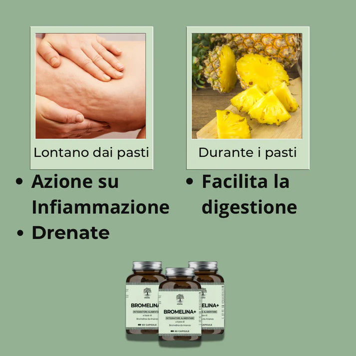 BROMELINA + | OLOMA NUTRITION