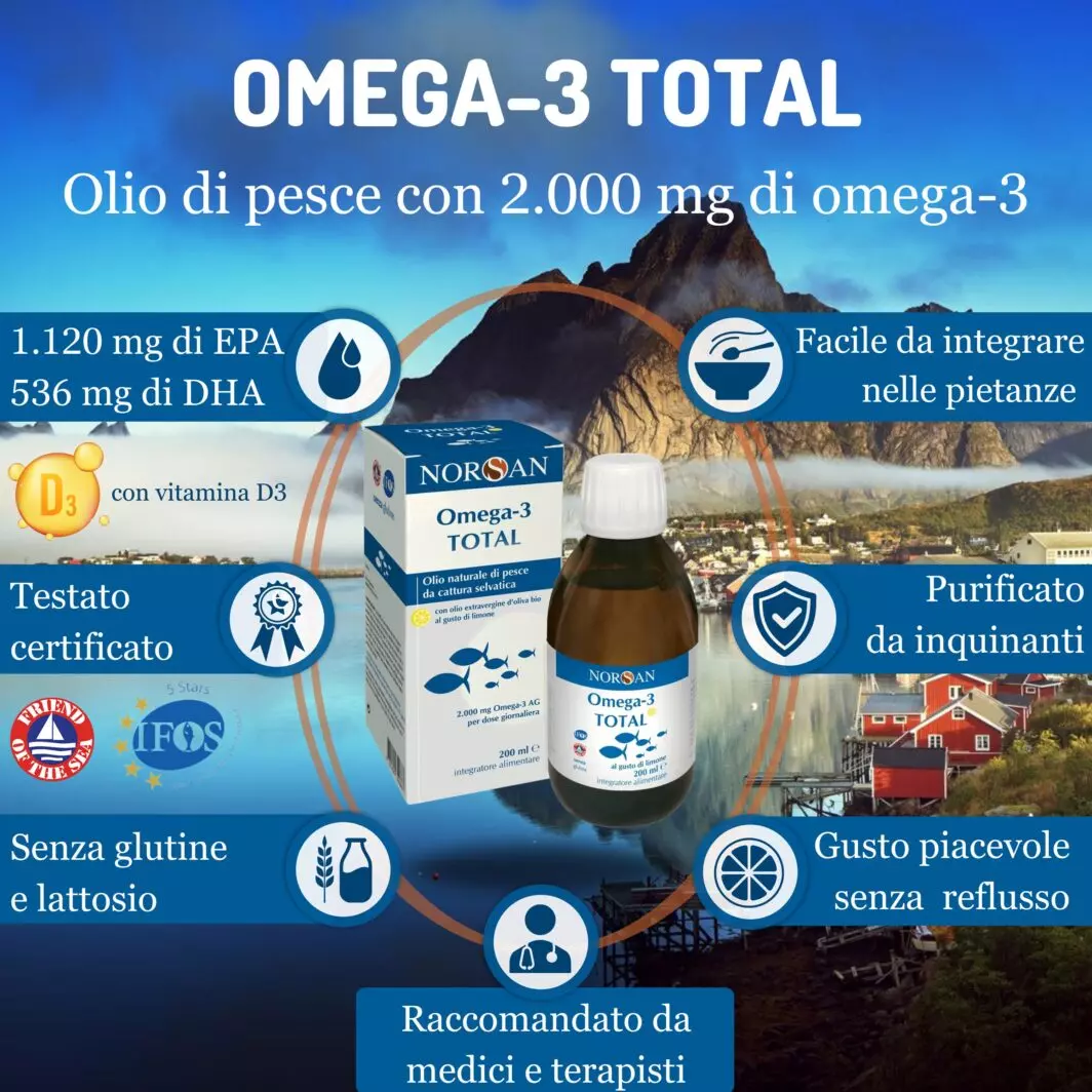 OMEGA 3 TOTAL LIQUIDO | NORSAN