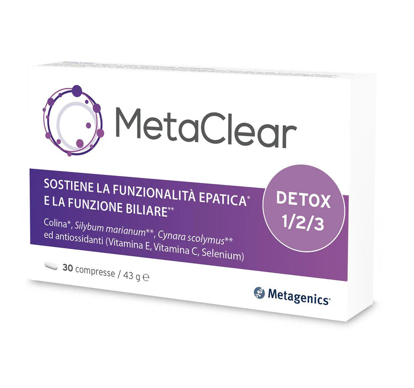 METACLEAR 30 COMPRESSE | METAGENICS