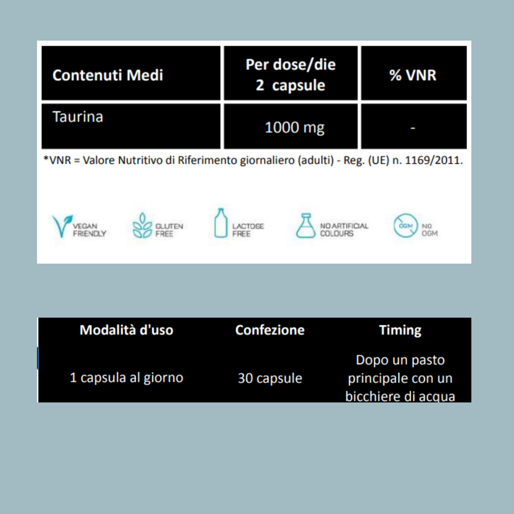 TAU + (TAURINA BIOPOTENZIATA) | DIAMOND