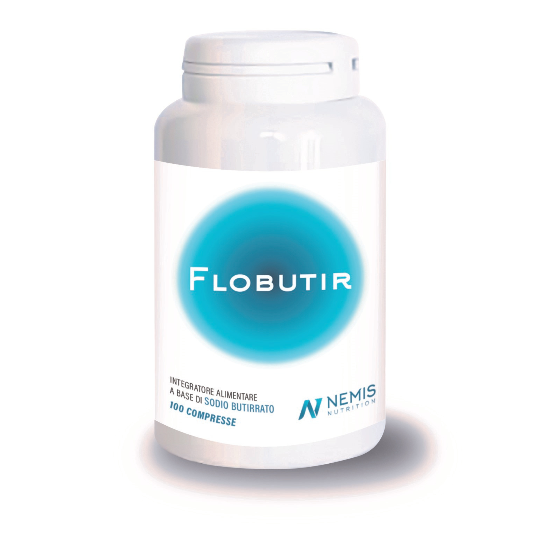 FLOBUTIR integratore di butirrato di sodio 1000mg 100 compresse gastroprotette