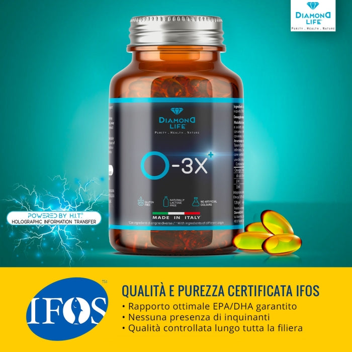 O-3X (OMEGA 3 ALASKA BIO-POTENZIATO M.I.T.) | DIAMOND