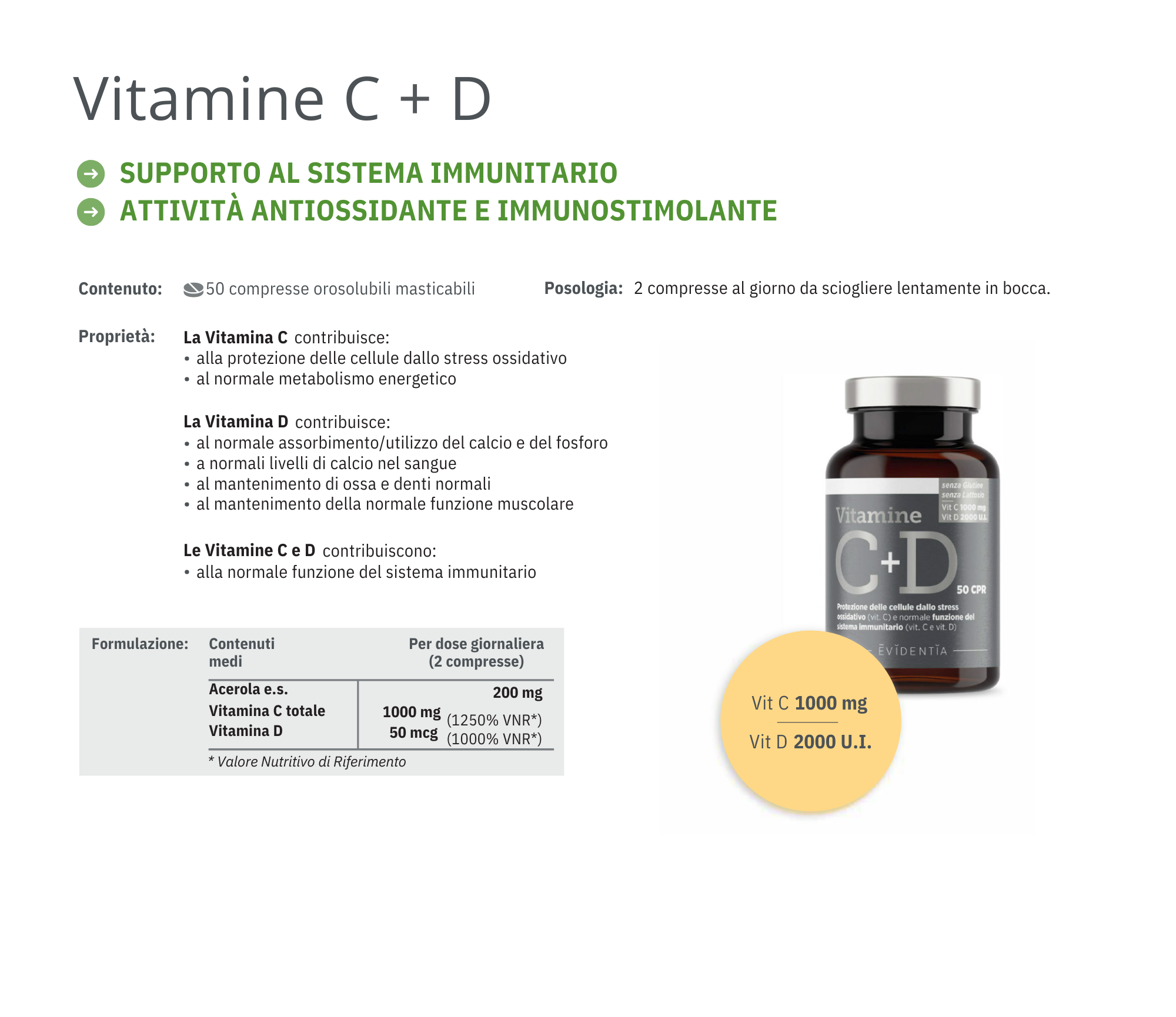 VITAMINA C+D | MEDIPLANT