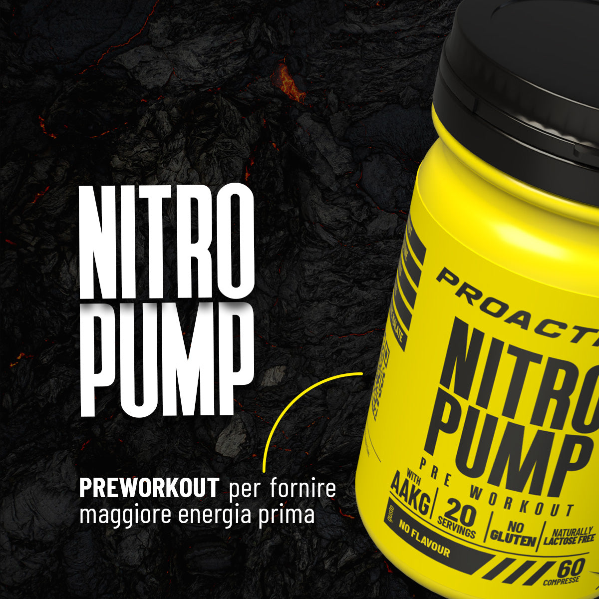 Nitropump | Arginina alpha chetoglutarato