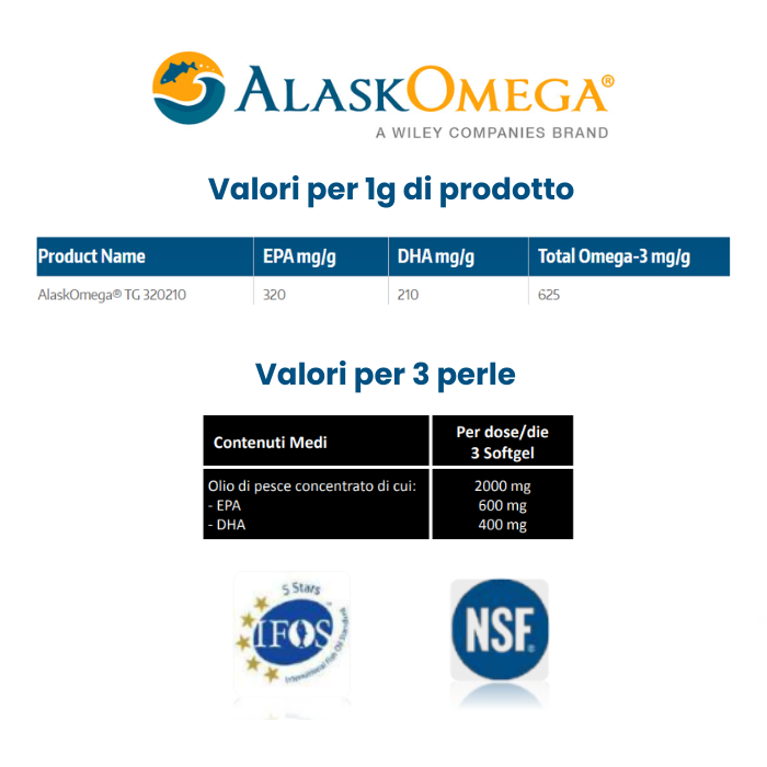 O-3X (OMEGA 3 ALASKA BIO-POTENZIATO M.I.T.) | DIAMOND