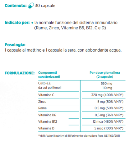 Immunofor C con SunActive Zin®