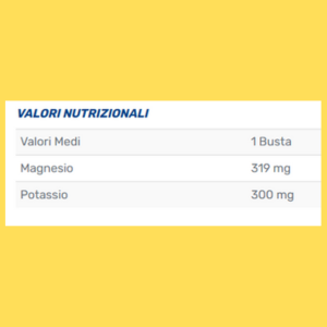 Magnesio e Potassio MG+K 10bustine Senza zuccheri