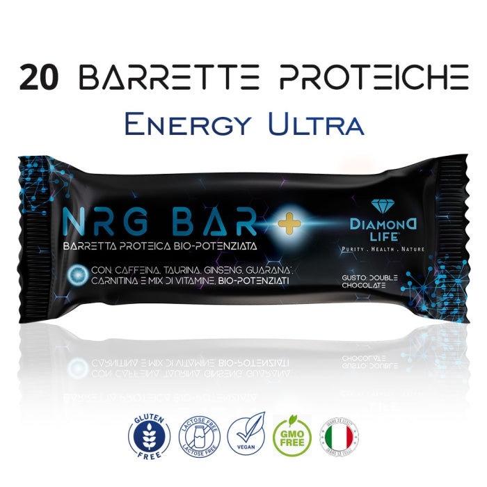 Barretta proteica bio potenziata NRG BAR - diamond